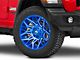 Fuel Wheels Twitch Anodized Blue Milled Wheel; 20x9; 1mm Offset (18-24 Jeep Wrangler JL)