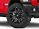 Fuel Wheels Twitch Glossy Black Milled Wheel; 20x9 (18-24 Jeep Wrangler JL)