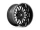 Fuel Wheels Arc Gloss Black Milled Wheel; 22x12 (87-95 Jeep Wrangler YJ)