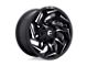 Fuel Wheels Reaction Gloss Black Milled Wheel; 20x10 (87-95 Jeep Wrangler YJ)