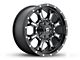 Fuel Wheels Krank Matte Black Milled Wheel; 20x9 (97-06 Jeep Wrangler TJ)