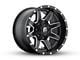 Fuel Wheels Maverick Matte Black Milled Wheel; 17x10 (97-06 Jeep Wrangler TJ)