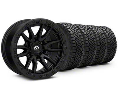 17x9 Fuel Wheels Rebel & 33in NITTO All-Terrain Ridge Grappler A/T Tire Package (16-23 Tacoma)