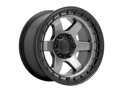 Fuel Wheels Block Matte Gunmetal 6-Lug Wheel; 18x9; 20mm Offset (16-23 Tacoma)