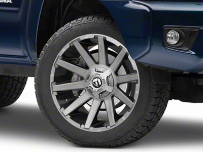 Fuel Wheels Contra Platinum Brushed Gunmetal 6-Lug Wheel; 20x9; 19mm Offset (05-15 Tacoma)