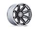 Fuel Wheels Fusion Forged Brawl Platinum with Chrome Lip 6-Lug Wheel; 22x12; -44mm Offset (16-23 Tacoma)