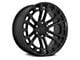 Fuel Wheels Heater Matte Black 6-Lug Wheel; 20x9; 1mm Offset (16-23 Tacoma)