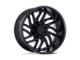 Fuel Wheels Hurricane Blackout 6-Lug Wheel; 24x12; -44mm Offset (16-23 Tacoma)