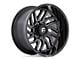 Fuel Wheels Hurricane Gloss Black Milled 6-Lug Wheel; 20x9; 1mm Offset (16-23 Tacoma)