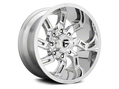 Fuel Wheels Lockdown Chrome 6-Lug Wheel; 20x10; -18mm Offset (16-23 Tacoma)