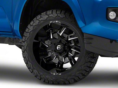 Fuel Wheels Lockdown Gloss Black Milled 6-Lug Wheel; 20x10; -18mm Offset (16-23 Tacoma)