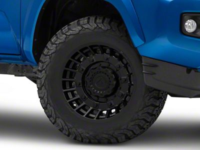 Fuel Wheels Militia Matte Black 6-Lug Wheel; 17x9; -12mm Offset (16-23 Tacoma)