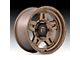 Fuel Wheels Oxide Matte Bronze 6-Lug Wheel; 17x8.5; -10mm Offset (16-23 Tacoma)