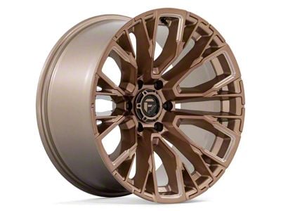 Fuel Wheels Rebar Platinum Bronze Milled 6-Lug Wheel; 20x10; -18mm Offset (16-23 Tacoma)