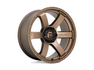 Fuel Wheels Rush Matte Bronze 6-Lug Wheel; 20x9; 1mm Offset (16-23 Tacoma)