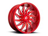 Fuel Wheels Saber Candy Red Milled 6-Lug Wheel; 20x9; 1mm Offset (16-23 Tacoma)