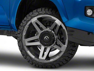 Fuel Wheels SFJ Matte Gunmetal 6-Lug Wheel; 22x14; -75mm Offset (16-23 Tacoma)