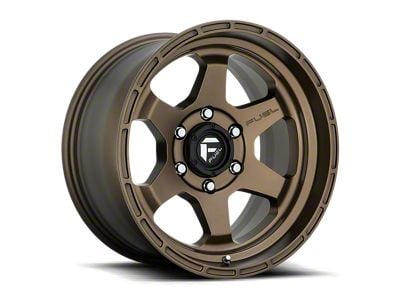 Fuel Wheels Shok Matte Bronze 6-Lug Wheel; 17x10; -18mm Offset (16-23 Tacoma)