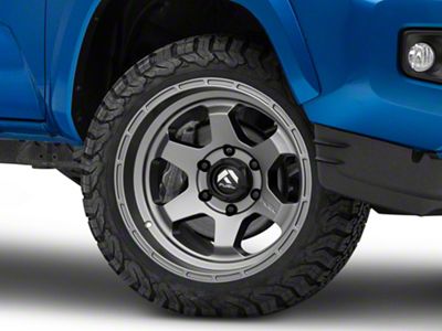 Fuel Wheels Shok Matte Gunmetal 6-Lug Wheel; 20x9; 1mm Offset (16-23 Tacoma)