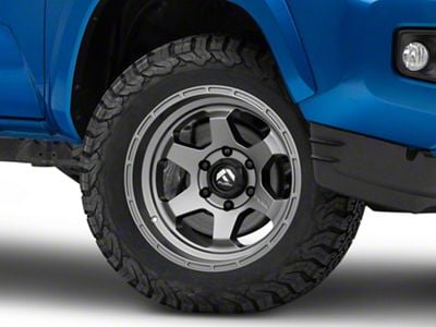 Fuel Wheels Shok Matte Gunmetal 6-Lug Wheel; 18x9; -12mm Offset (16-23 Tacoma)