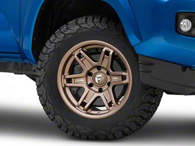 Fuel Wheels Slayer Matte Bronze 6-Lug Wheel; 17x8.5; -15mm Offset (16-23 Tacoma)