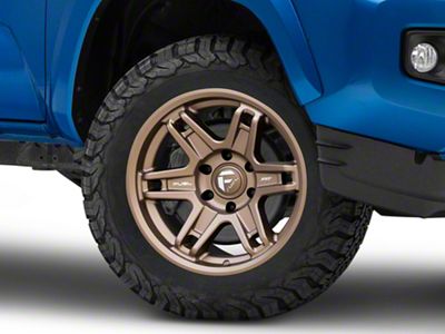 Fuel Wheels Slayer Matte Bronze 6-Lug Wheel; 18x8.5; 1mm Offset (16-23 Tacoma)