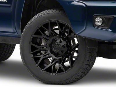 Fuel Wheels Twitch Blackout 5-Lug Wheel; 22x12; -44mm Offset (05-15 Tacoma)