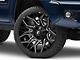 Fuel Wheels Twitch Glossy Black Milled 5-Lug Wheel; 22x10; -18mm Offset (05-15 Tacoma)