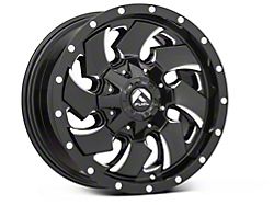 Fuel Wheels Cleaver Gloss Black Milled 6-Lug Wheel; 18x9; 20mm Offset (17-24 Titan)