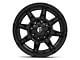 Fuel Wheels Coupler Gloss Black 6-Lug Wheel; 18x9; -12mm Offset (17-24 Titan)