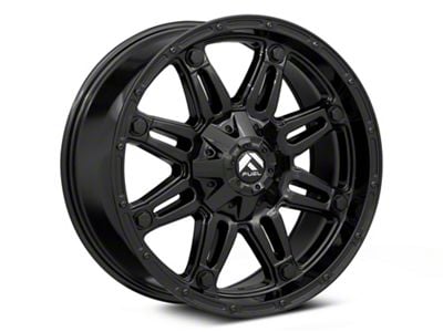 Fuel Wheels Hostage Gloss Black 6-Lug Wheel; 20x9; 19mm Offset (17-24 Titan)