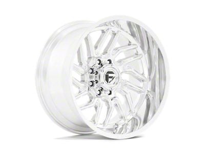 Fuel Wheels Hurricane Polished Milled 6-Lug Wheel; 24x12; -44mm Offset (17-24 Titan)