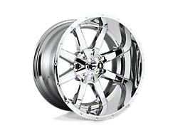 Fuel Wheels Maverick Chrome 6-Lug Wheel; 18x9; 19mm Offset (17-24 Titan)