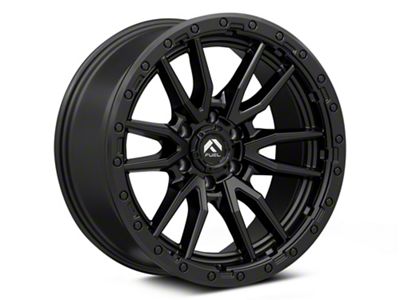 Fuel Wheels Rebel Matte Black 6-Lug Wheel; 20x9; 1mm Offset (17-24 Titan)