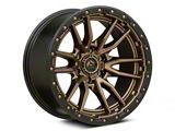 Fuel Wheels Rebel Matte Bronze 6-Lug Wheel; 18x9; 1mm Offset (17-24 Titan)