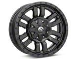 Fuel Wheels Sledge Gloss and Matte Black 6-Lug Wheel; 18x9; -12mm Offset (17-24 Titan)