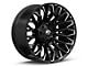 Fuel Wheels Strike Gloss Black Milled 6-Lug Wheel; 20x9; 1mm Offset (17-24 Titan)