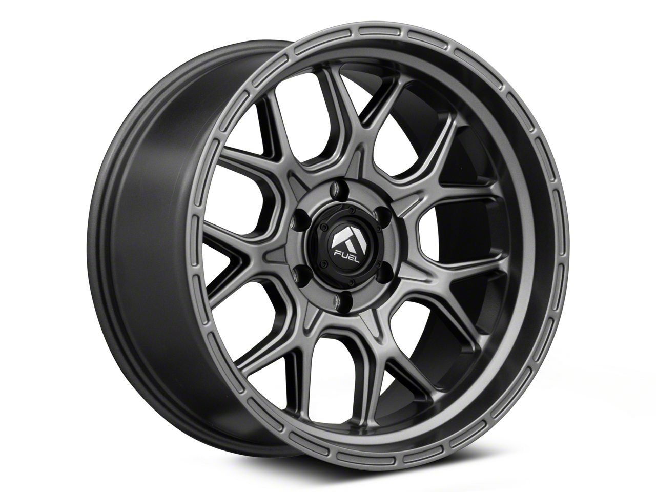 Fuel Wheels Titan Tech Matte Anthracite 6-Lug Wheel; 20x9; 20mm Offset ...