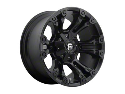 Fuel Wheels Vapor Matte Black 6-Lug Wheel; 18x9; 1mm Offset (17-24 Titan)