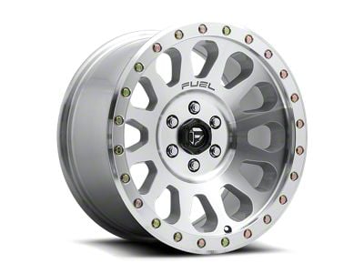 Fuel Wheels Vector Diamond Cut Machined 6-Lug Wheel; 18x9; 1mm Offset (17-24 Titan)