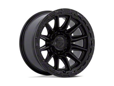 Fuel Wheels Baller Matte Black Double Dark Tint 6-Lug Wheel; 20x9.5; 30mm Offset (16-24 Titan XD)