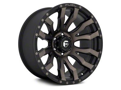 Fuel Wheels Blitz Matte Black Double Dark Tint 6-Lug Wheel; 22x10; -18mm Offset (16-24 Titan XD)