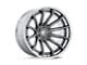 Fuel Wheels Burn Platinum with Chrome Lip 6-Lug Wheel; 20x9; 1mm Offset (16-24 Titan XD)