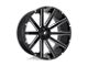 Fuel Wheels Contra Gloss Black Milled 6-Lug Wheel; 26x12; -44mm Offset (16-24 Titan XD)