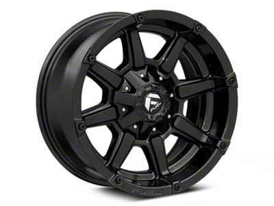 Fuel Wheels Coupler Gloss Black 6-Lug Wheel; 18x9; 1mm Offset (16-24 Titan XD)