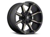 Fuel Wheels Coupler Matte Black Double Dark Tint 6-Lug Wheel; 18x9; 19mm Offset (16-24 Titan XD)