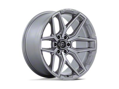 Fuel Wheels Flux Platinum 6-Lug Wheel; 18x9; 30mm Offset (16-24 Titan XD)