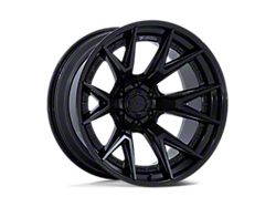 Fuel Wheels Fusion Forged Catalyst Matte Black with Gloss Black Lip 6-Lug Wheel; 22x12; -44mm Offset (16-24 Titan XD)