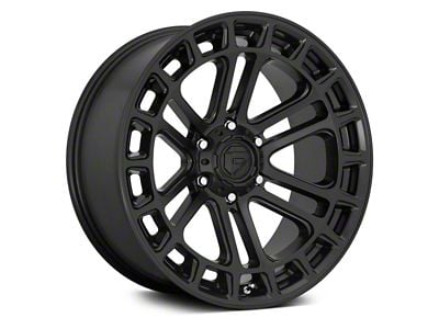 Fuel Wheels Heater Matte Black 6-Lug Wheel; 20x10; -18mm Offset (16-24 Titan XD)