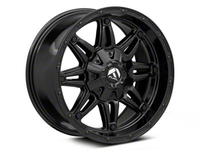 Fuel Wheels Hostage Gloss Black 6-Lug Wheel; 18x9; -12mm Offset (16-24 Titan XD)